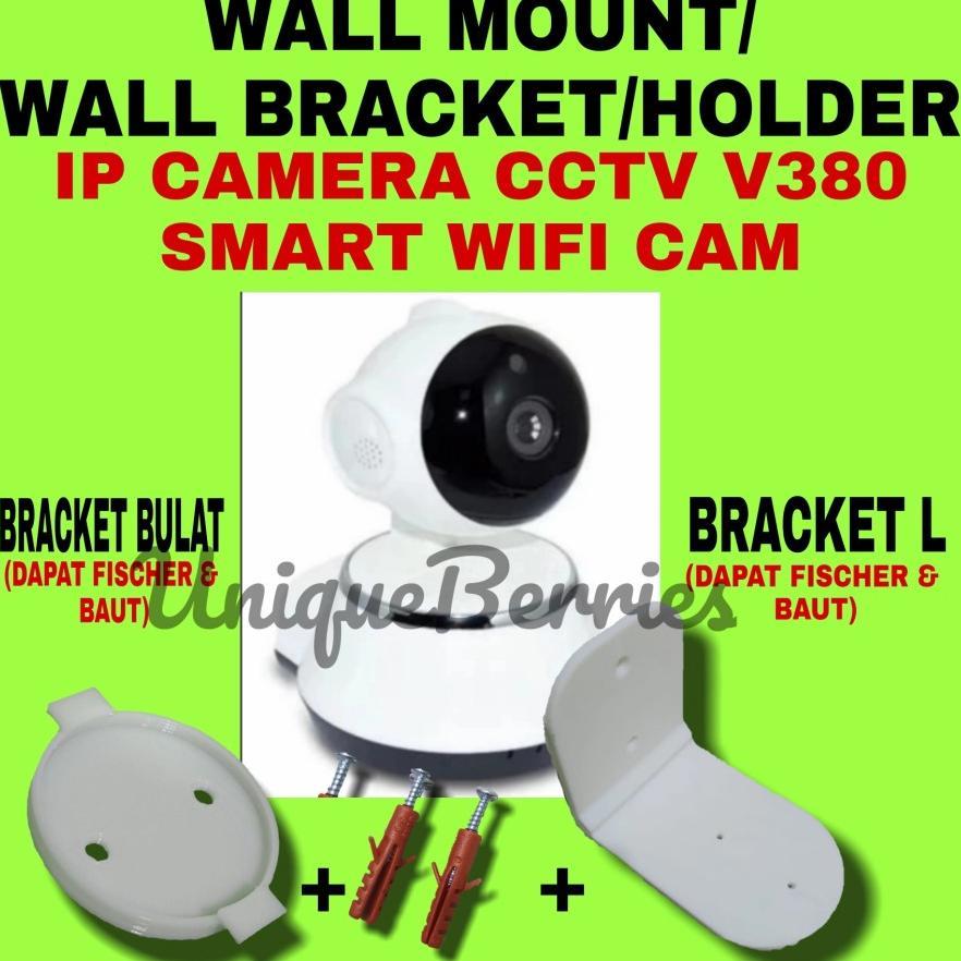 CamKeamanan- Smart Camera WIFI V380 CCTV Wall Mount Bracket Holder bracket L