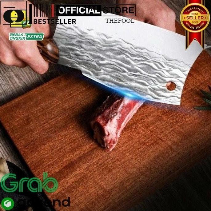 GRANTZY Pisau Baja Cor Monolitik / Pisau Baja Jepang Original TF