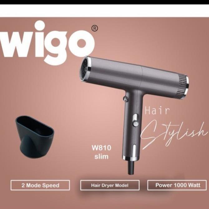 Update Hair Dryer Wigo Profesional Hair Dryer 1000W Wigo W 810 Slim Cool Shot all-u99 Ayo Beli