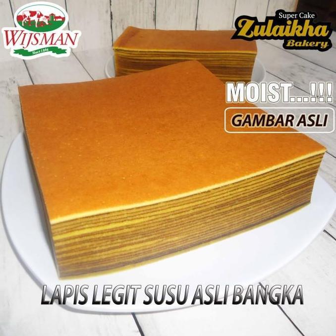Keki- Lapis Legit Susu Asli Khas Bangka (Super Wisman)