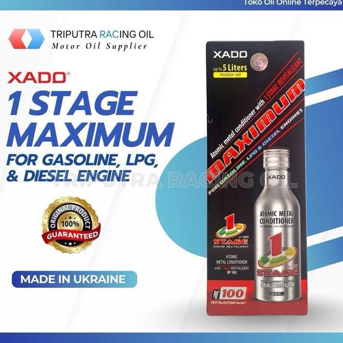 ceceteteh12 - xado 1 stage maximum atomic metal conditioner complete box car engine oil