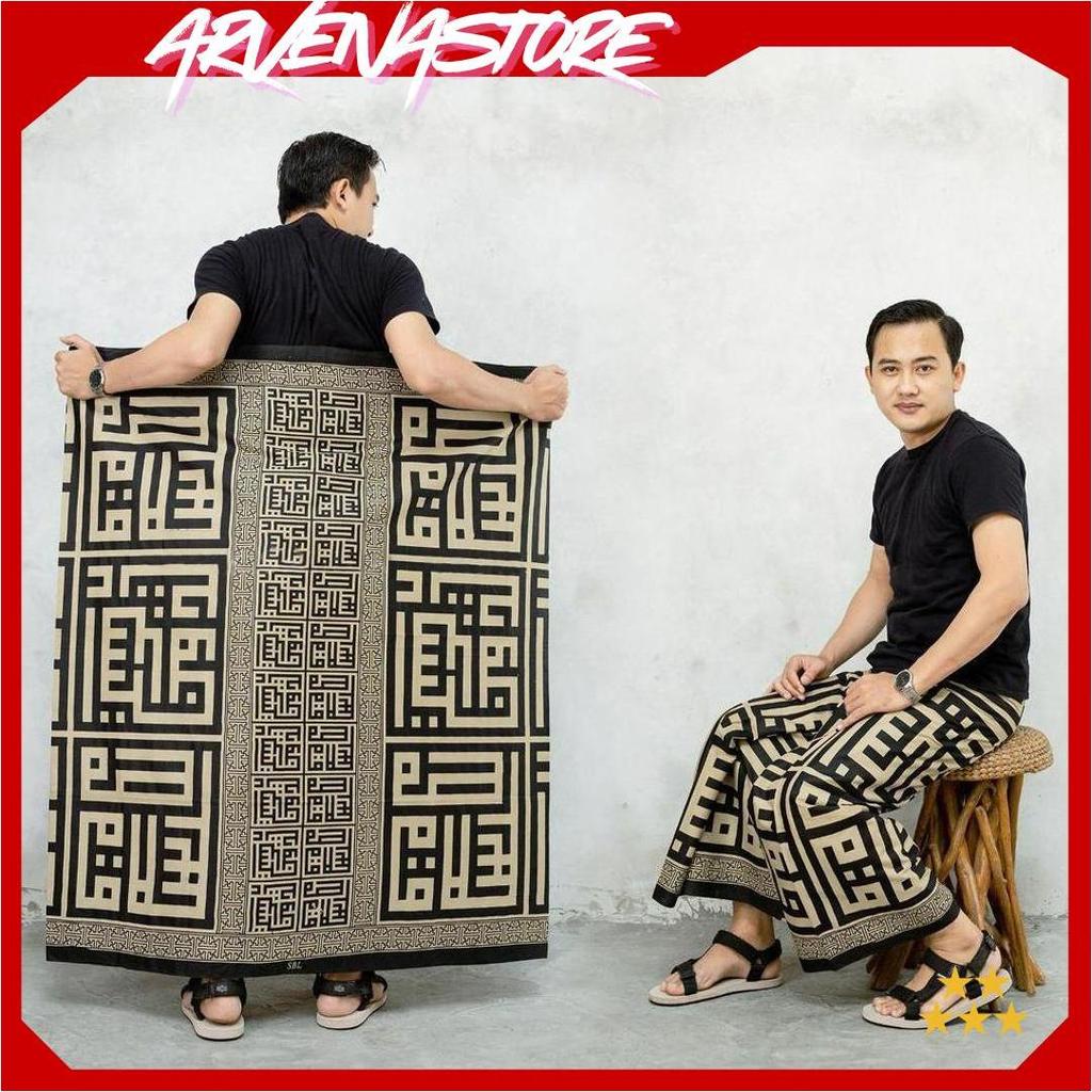 Sarung Pria Motif Alhusain Wadimor Kain Sarung Pria Pondok Palaikat Sarung Santri Bahan Katun Premiu