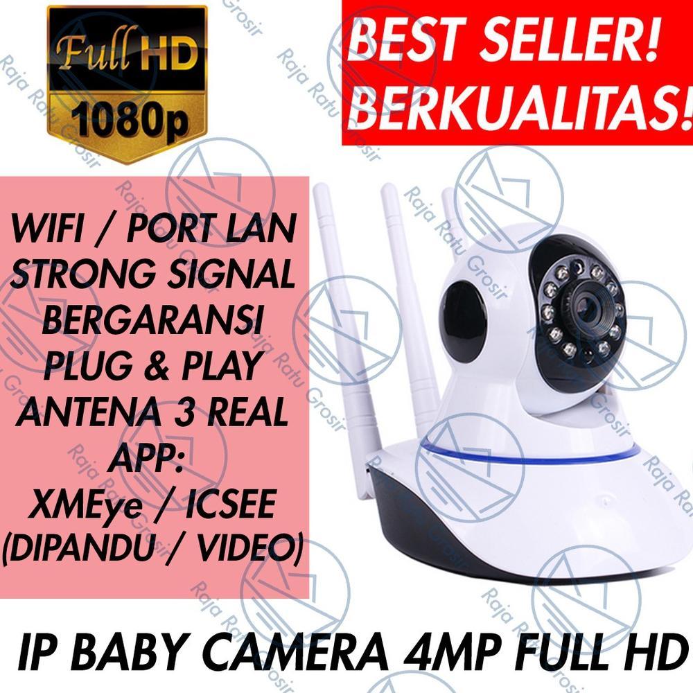 CamKeamanan- A105 CCTV IP CAMERA / IP CAM CCTV 1080P FULL HD PORTABLE CCTV WIRELESS CCTV WIFI / BABY