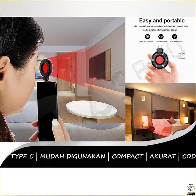 Alat Pendeteksi CCTV Kamera Tersembunyi Deteksi Mengintai Camera