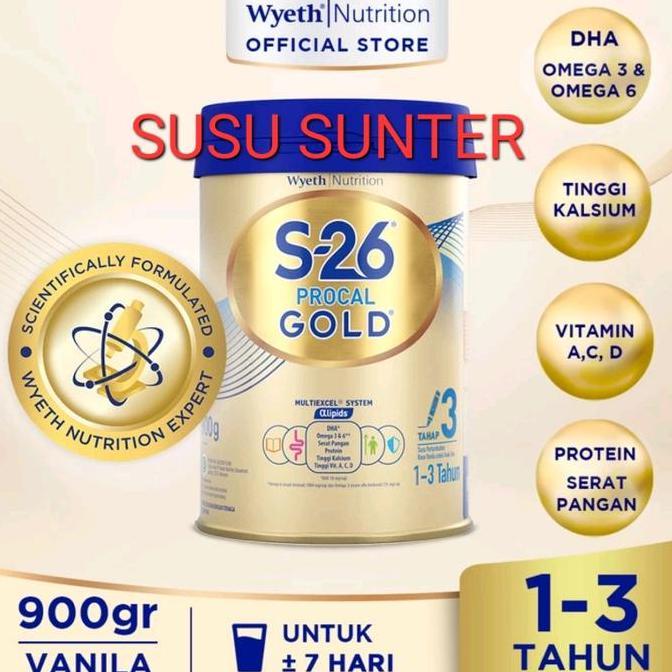 Akachan- S 26 Procal Gold 900 Gram/S26/900Gr/Tahap 3