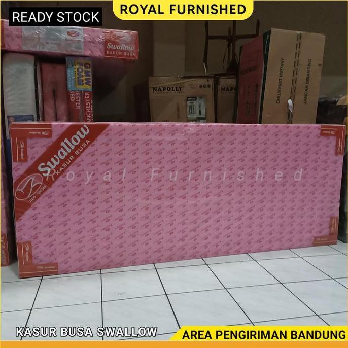 KASUR BUSA SWALLOW 90 x 200 CM GARANSI 20 TAHUN ORIGINAL SWALLOW