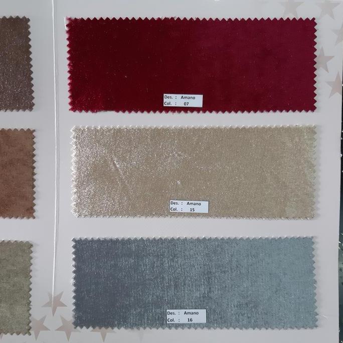 Kain Sofa Beludru AMANO