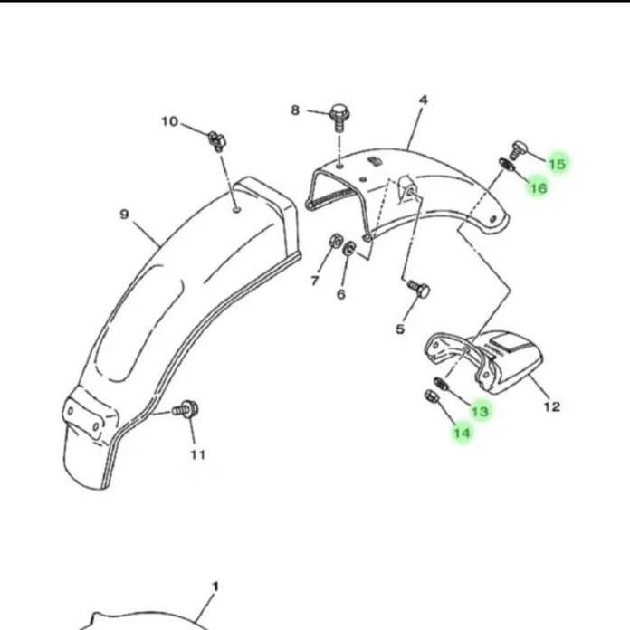 READY STOCK BAUT SET RING MUR KEPET SPAKBOR BELAKANG RX KING  BAUT FLAP RX KING RXX RXS KEPET SPAKBO