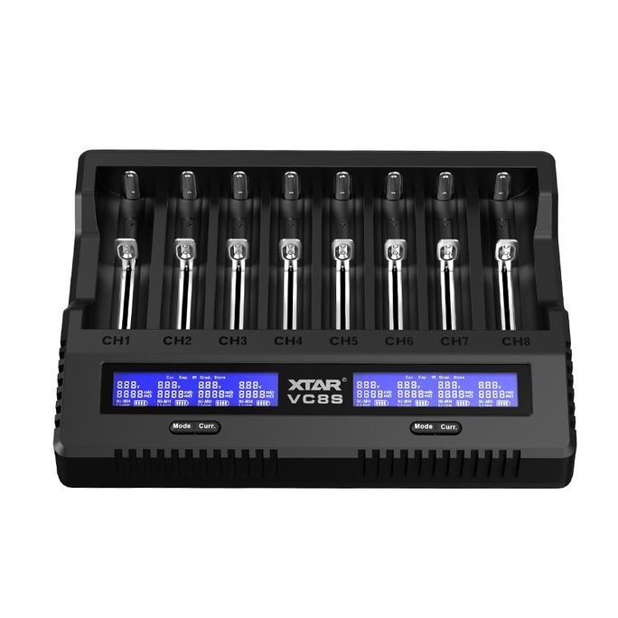 XTAR VC8S Charger Fast Charging Smart Speedy Charge, NEW VERSION