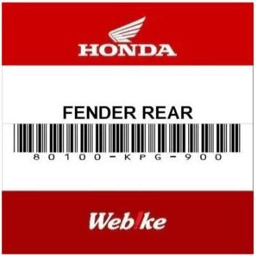 FENDER REAR 80100-KPG-900 Nice 110 Honda Thailand