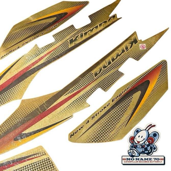 Striping Sticker Stiker Honda Kirana Untuk Warna Silver Laminasi 2