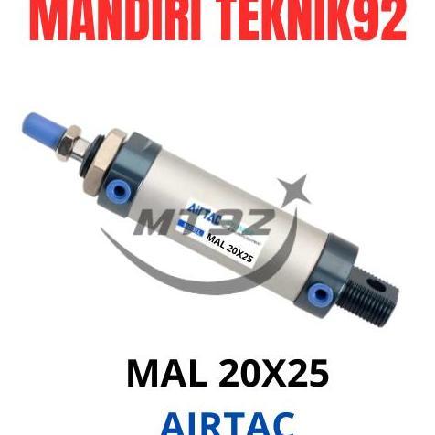 Sale Cylinder Pneumatic Airtac Mal 20X25 / Mal 20 X 25 Airtac