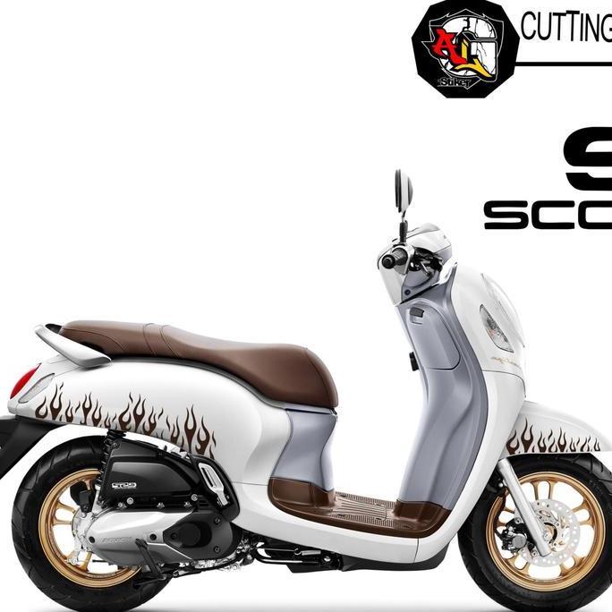STICKER CUTTING/SCO.371/STRIPING NEW SCOOPY/STRIPING SCOOPY SIMPEL/STIKER CATING API/LIS BODY MOTOR 