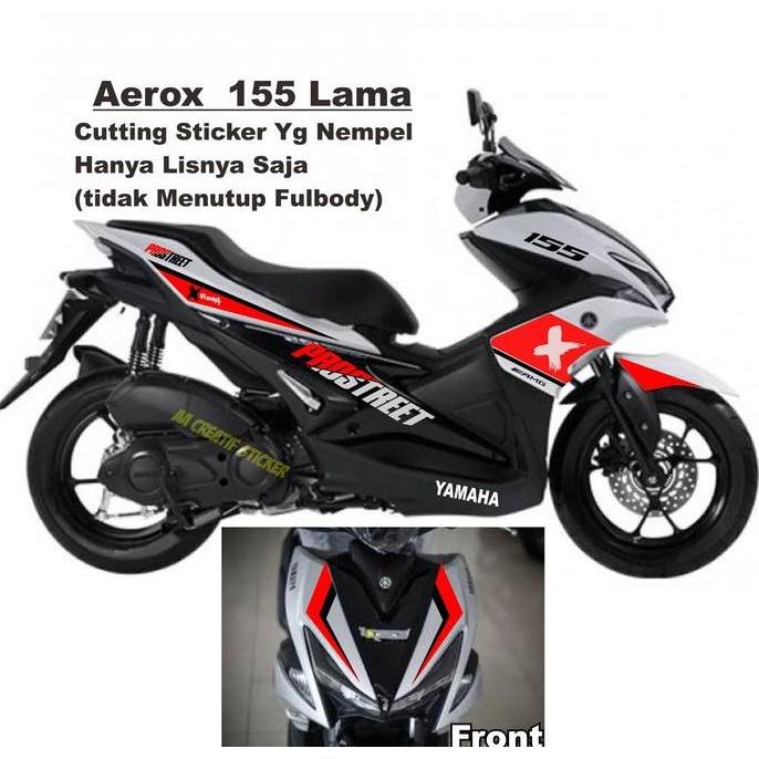 CUTTING STICKER STIKER CUTING lis polet AEROX PROSTREET