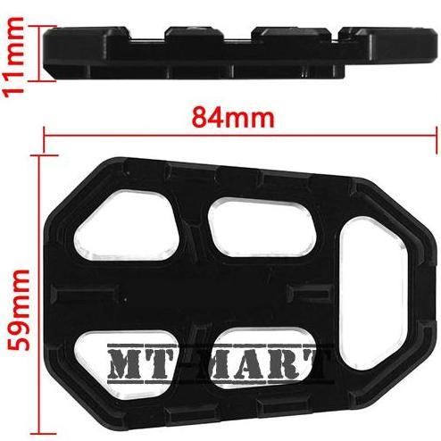 Cover Footstep Depan Kawasaki Er6F / Er6N Ready