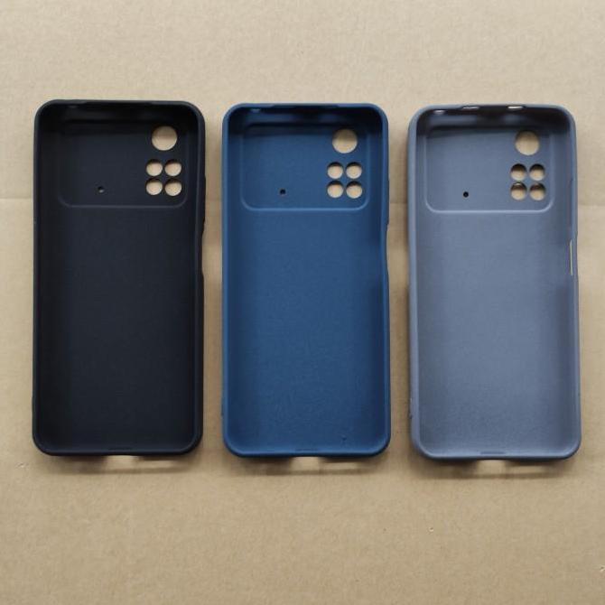 Case Poco M4 Pro 4G Softcase Sandstone Silicon Anti Slip Casing Camera