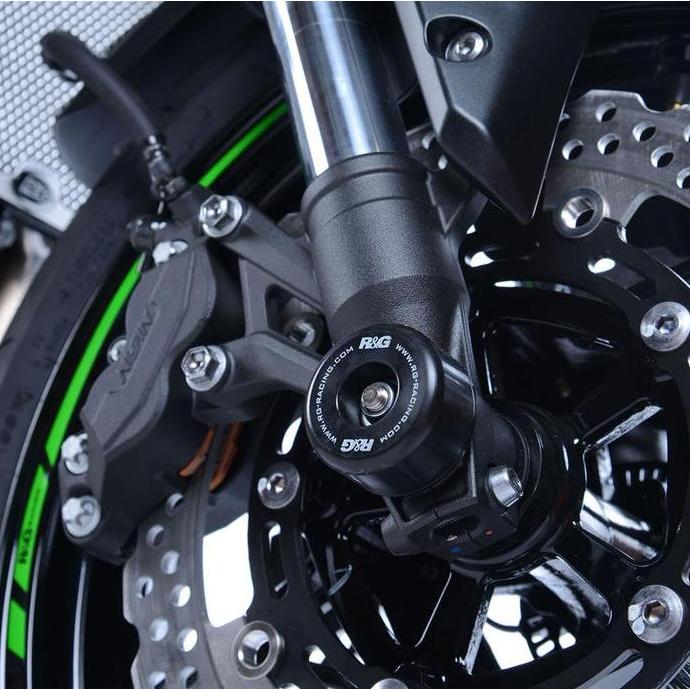 Axle Sliders R&G Z900 '17/Z900RS '18 Fork Protectors FP0194BK