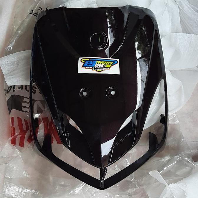 legshield dasi tameng body mio smile hitam violet orinal yamaha