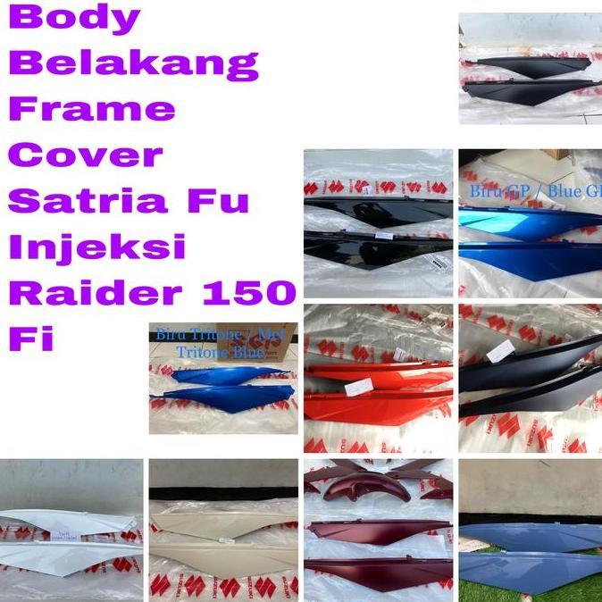 Kap Body Belakang Cover Frame Kiri Kanan Satria Fu Injeksi Ori SGP