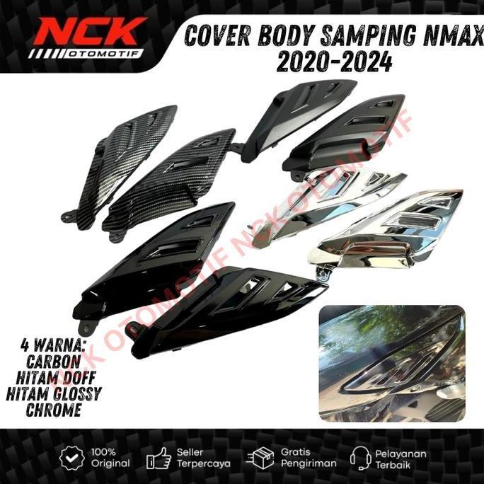 Tutup Cover Samping Sirip Hiu Nmax New 2020-2024  Cover Body Nmax