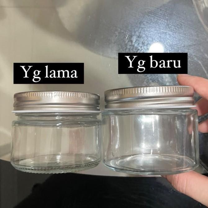 JAR KACA IMPORT 150ML TUTUP ALUMUNIUM