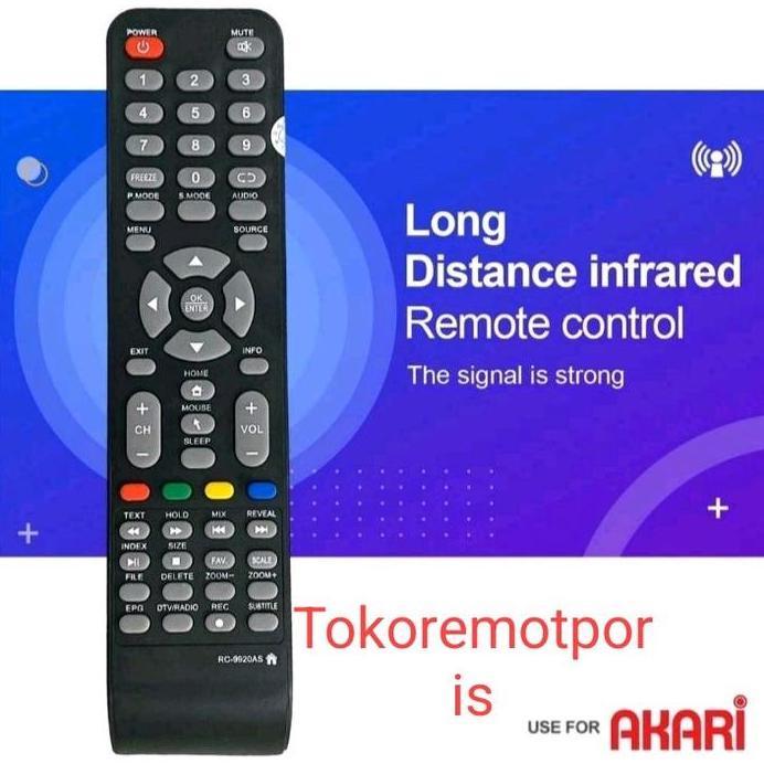 REMOT TV AKARI  RC-9920AS SMART LED / LCD   AT-5432S AT-5442S