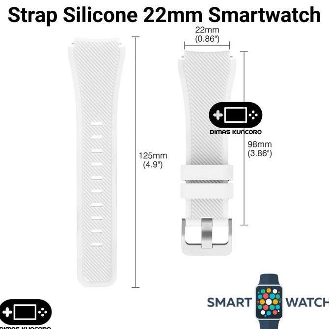 Strap Silicone 22mm Silikon Zeblaze Beyond 2 Thor 5 6 Pro Tali Rubber