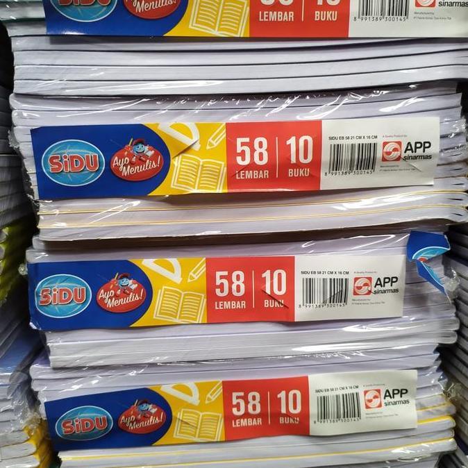 Buku tulis SIDU ISI : 58
