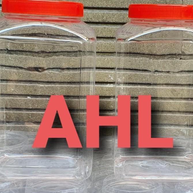 Toples Plastik 4 Liter Dengan Tutup/Toples Cupang/Toples Makanan Kue