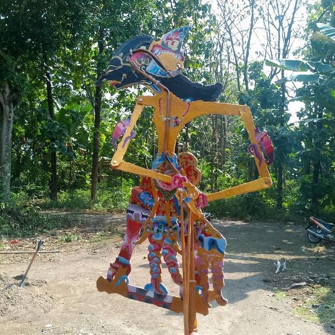 wayang kertas abi manyu bahan kertas tebal   karton