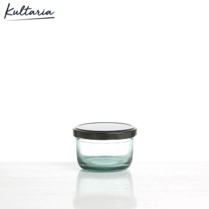 JAR TOPLES KACA BENING + TUTUP SENG, BOTOL MASON JAR 125ML SERBAGUNA