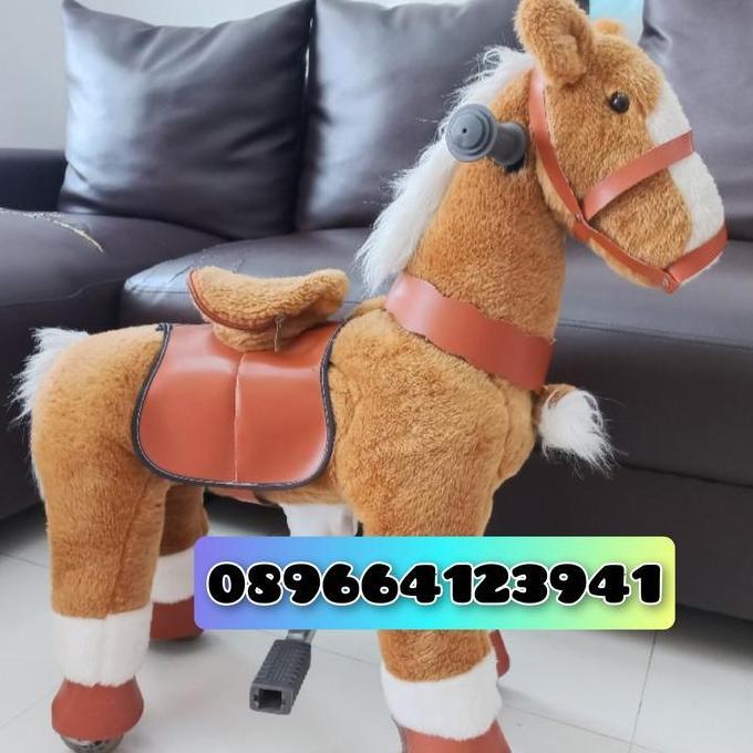 kuda genjot gowes mainan kuda kudaan anak balita