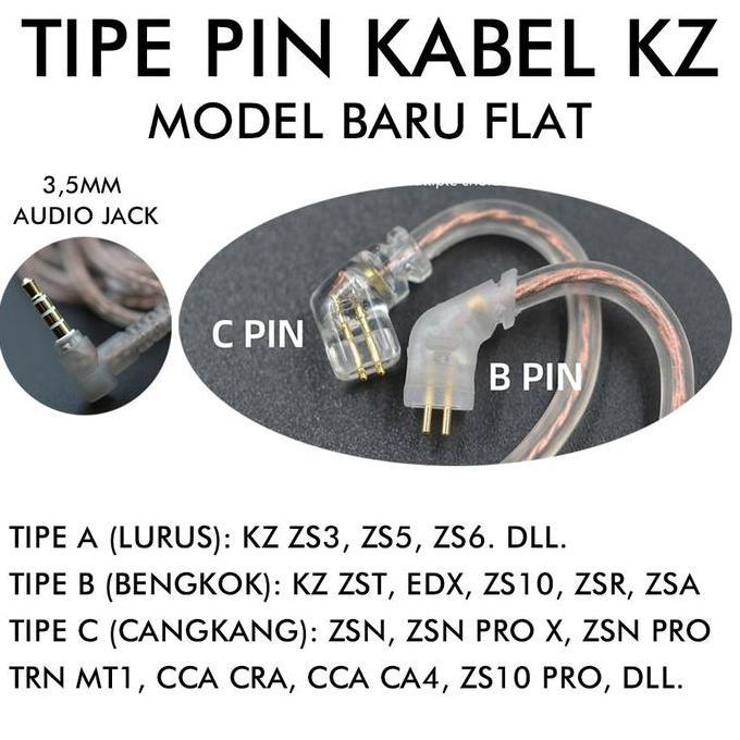 [Original] Kabel Kz Cable Kz With Mic Kz Zsn Pro X Kabel Kz With Mic