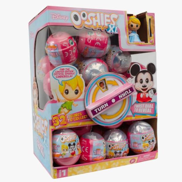 Mainan Edukasi Anak Original Ooshies Surprise Disney Princess Capsule