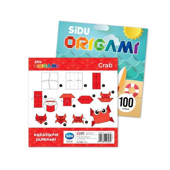 SIDU Kertas Origami 14 x 14 cm - 100 Lembar