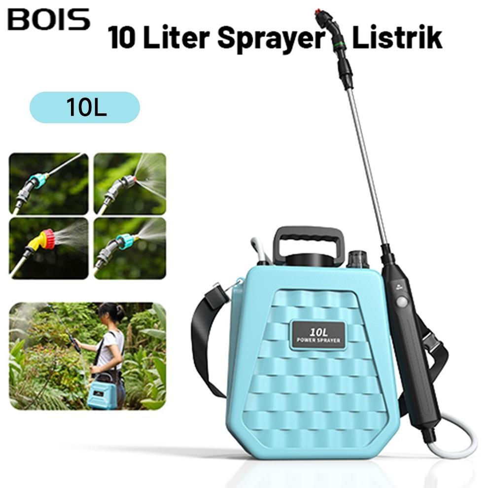 BOIS 10Liter Sprayer Listrik / Semprotan Elektrik Sprayer Shoulder / Tangki Sprayer Elektrik / Spray