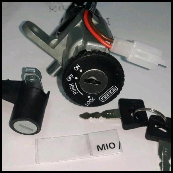 TERBARU KUNCI KONTAK MIO SMILE KUNCI KONTAK KOMPLIT KUNCI JOK MIO SPORTY 