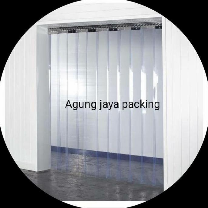 CUCI GUDANG - Tirai pintu pvc / pvc curtain bening
