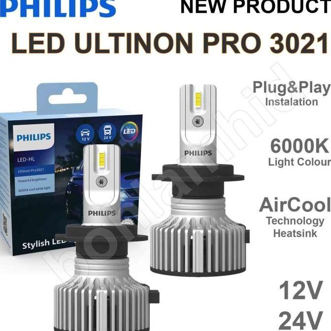 GRATIS ONGKIR - LAMPU LED H3 PHILIPS ULTINON ESSENTIAL G2 Bohlam Headlamp