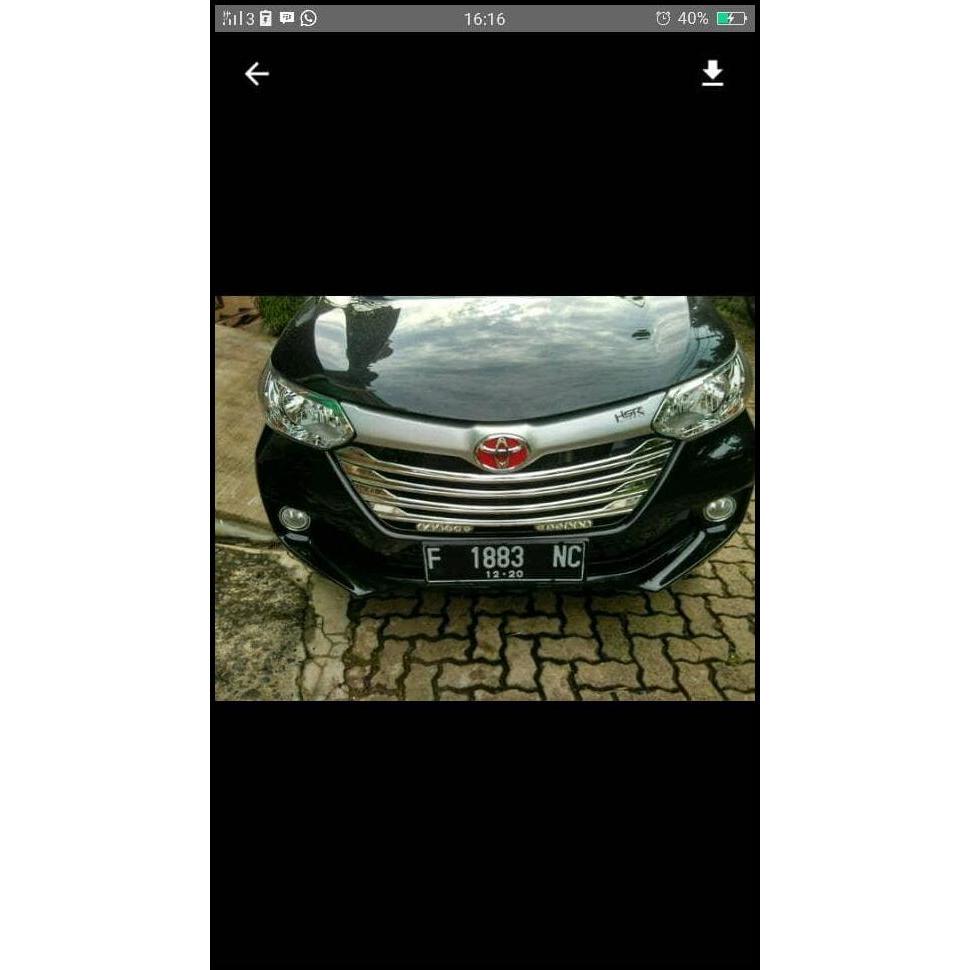 BEST DEAL LIST CHROME GRILL AVANZA XENIA 2016 