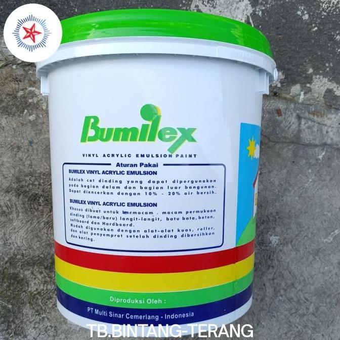 BUMILEX SUPER WHITE PAIL 20 KG CAT TEMBOK INTERIOR EKSTERIOR