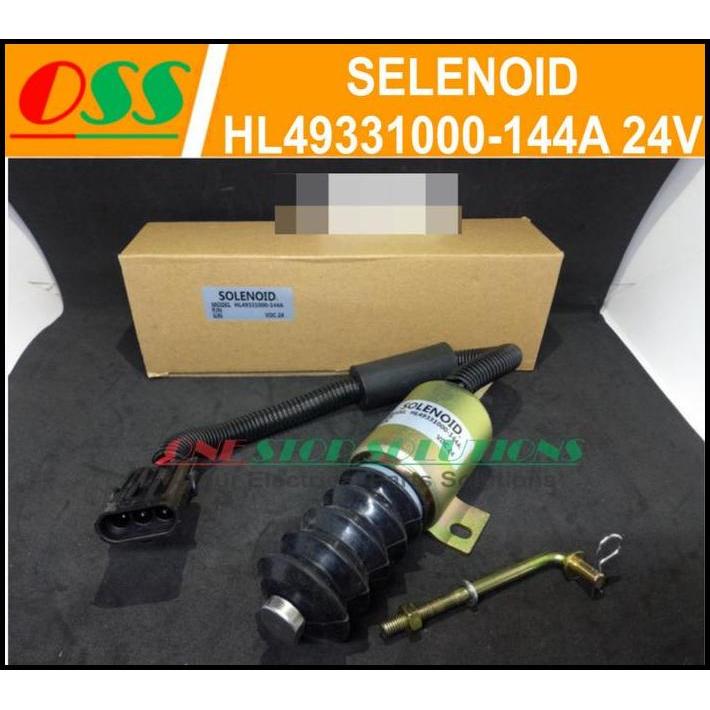 HOT DEAL SELENOID SOLENOID HL49331000-144A 24V RELAY UNIV UNTUK GENSET 