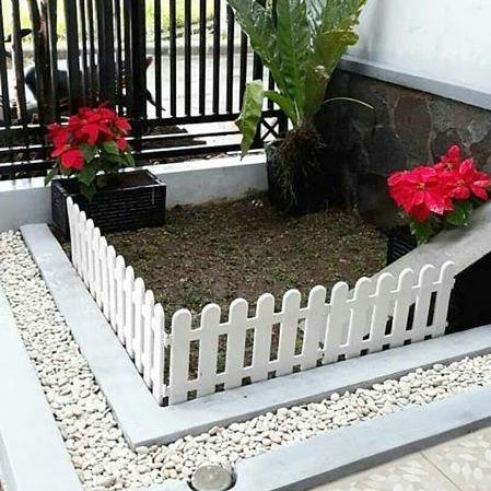 Pagar Mini - Putih-MPG004