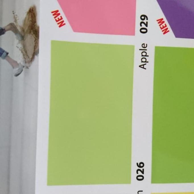 No Drop 4 kg warna Hijau muda (no 026 Apple)