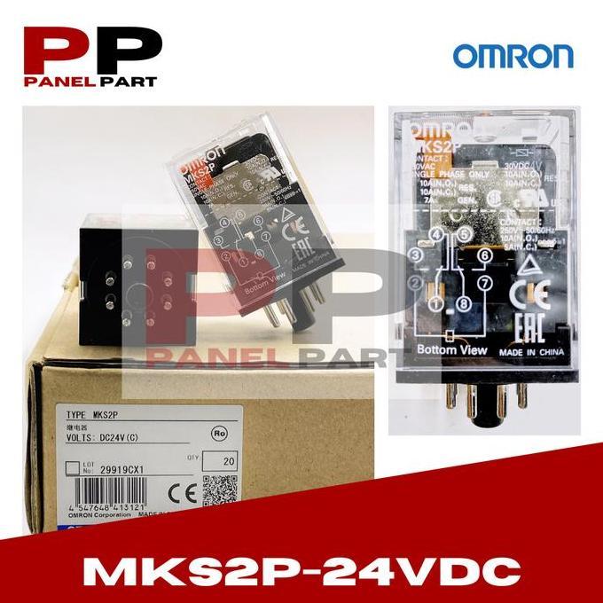 RELAY OMRON MKS2P-24VDC ORIGINAL