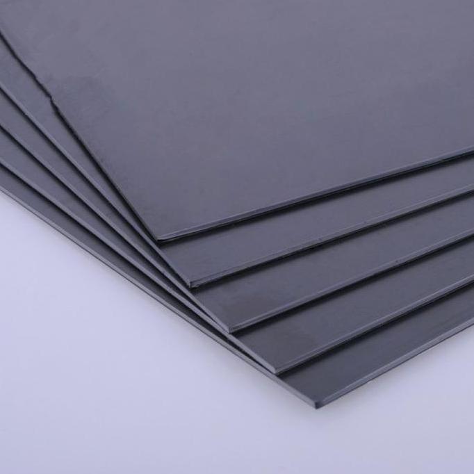 pvc sheet grey 2mm / pvc abu abu lembaran 2mm