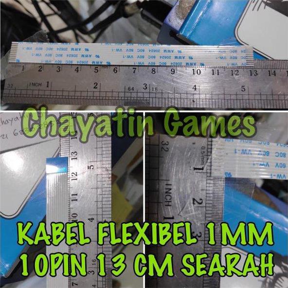 Ready KABEL FLEXIBEL SLOT STIK PSX / PS1 10 PIN SEARAH 1mm PANJANG 13cm