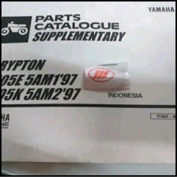 DISKON PART CATALOGUE YAMAHA CRYPTON 1997 