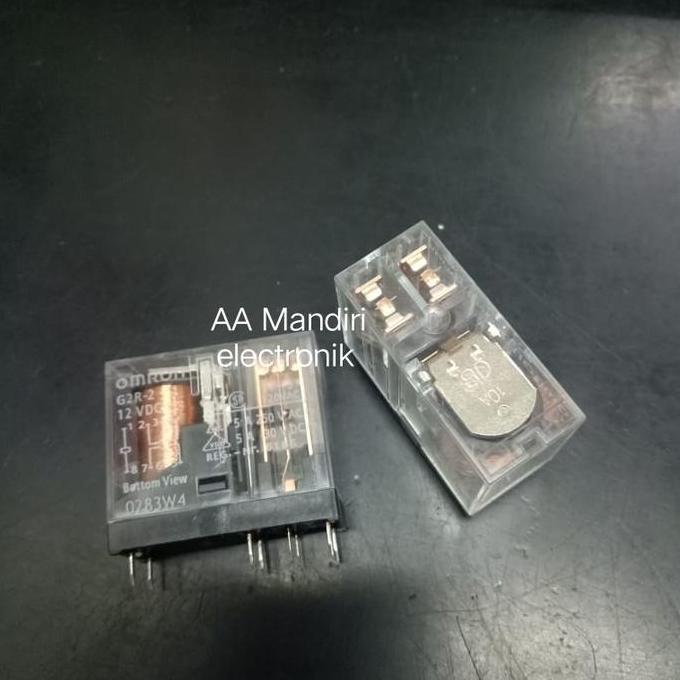 Grosir Relay Omron G2R-2 12Vdc 8Kaki 5A 250Vac 5A 30Vdc