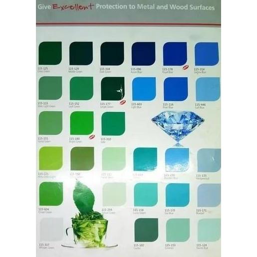 Cat besi kayu Warna biru Kansai Ftalit KF-603 Light Blue